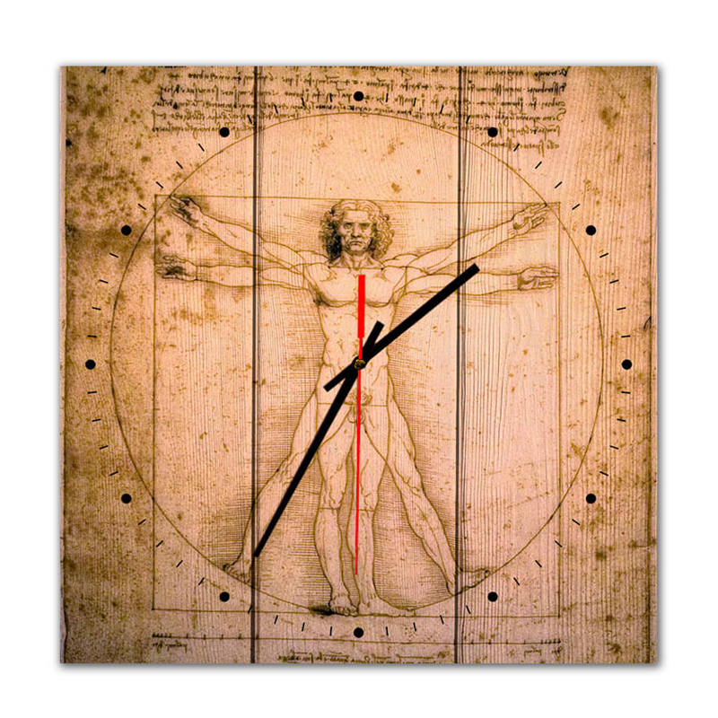 Часы VITRUVIAN MAN Часы VITRUVIAN MAN в Челябинске | Loft Concept