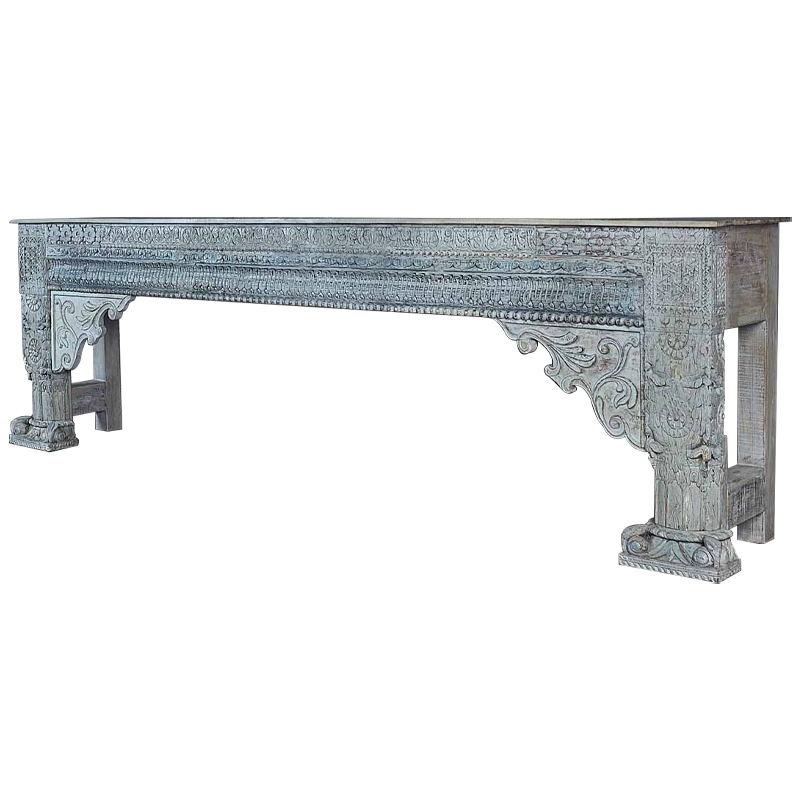 Консоль Parsa Console Винтажный голубой Консоль Parsa Console Винтажный голубой в Челябинске | Loft Concept