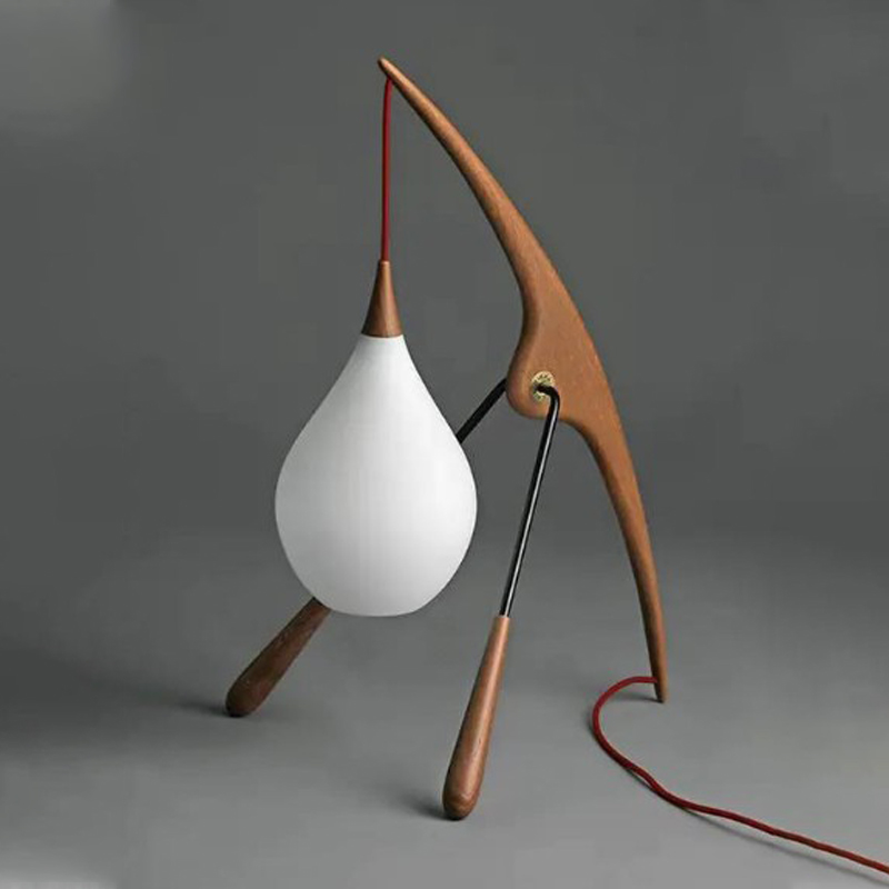 Настольная лампа Malcom Table Lamp Древесина Настольная лампа Malcom Table Lamp Древесина в Челябинске | Loft Concept
