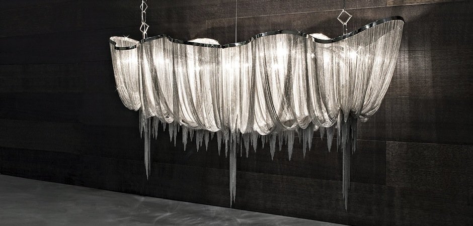 Люстра Atlantis Aluminium Chain Chandelier Люстра Atlantis Aluminium Chain Chandelier - Loft-Concept в Челябинске