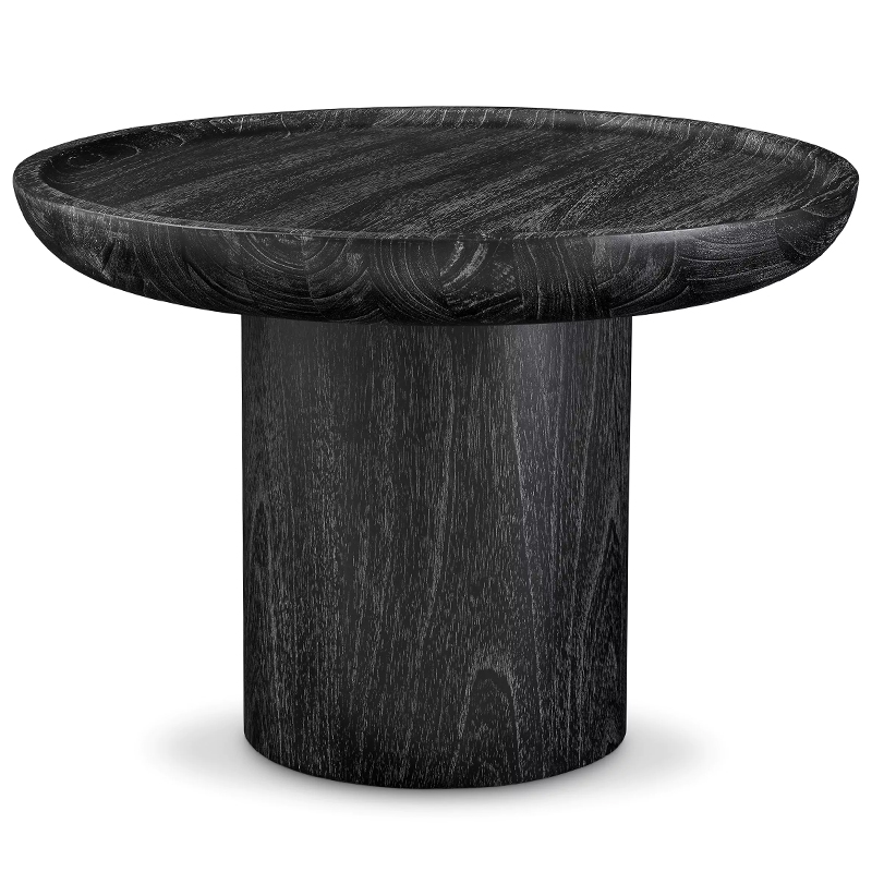 Приставной стол Eichholtz Side Table Rouault Черный Приставной стол Eichholtz Side Table Rouault Черный в Челябинске | Loft Concept