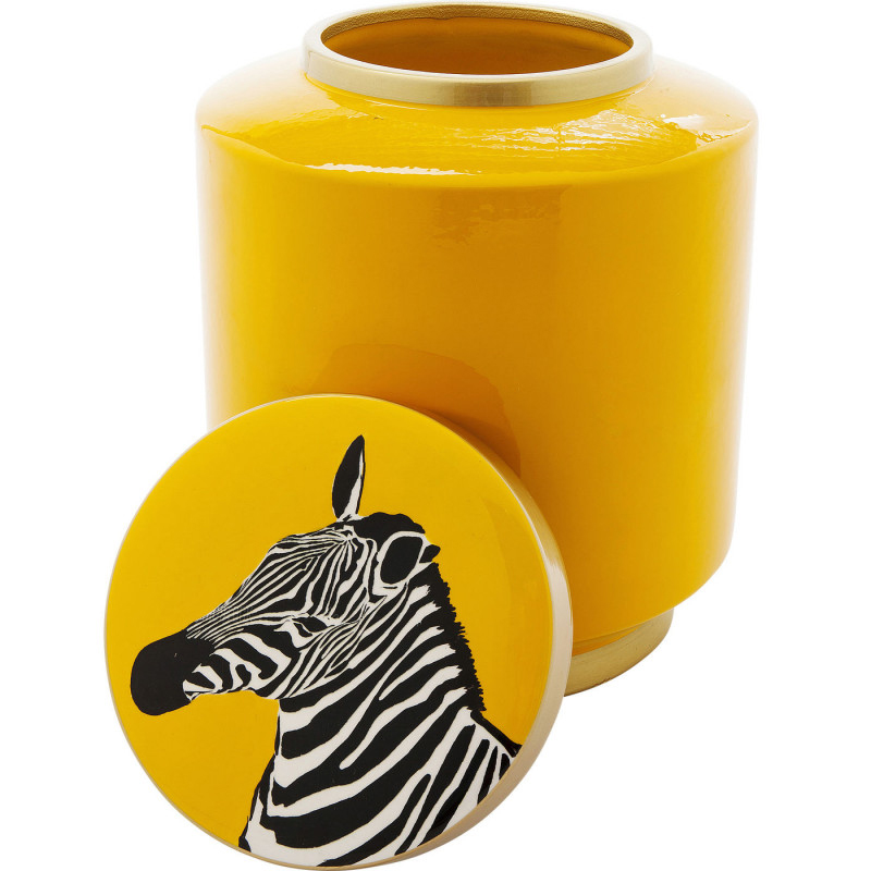 Ваза с крышкой Yellow Zebra Желтый Ваза с крышкой Yellow Zebra Желтый в Челябинске | Loft Concept