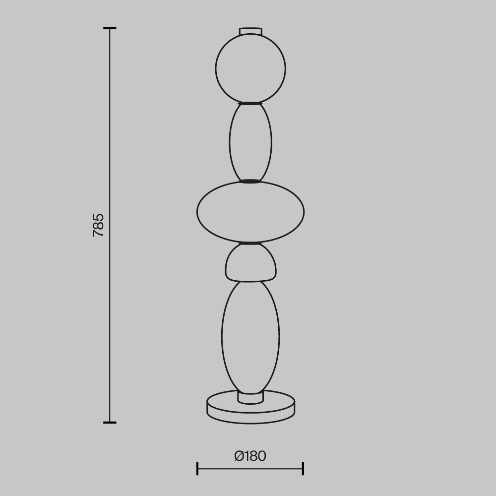 Настольный светильник Adore 3000К 23Вт в Челябинске