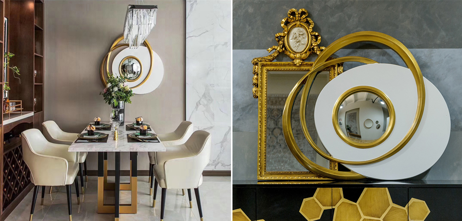 Зеркало Miroir Saturnales N 311 White Зеркало Miroir Saturnales N 311 White - Loft-Concept в Челябинске