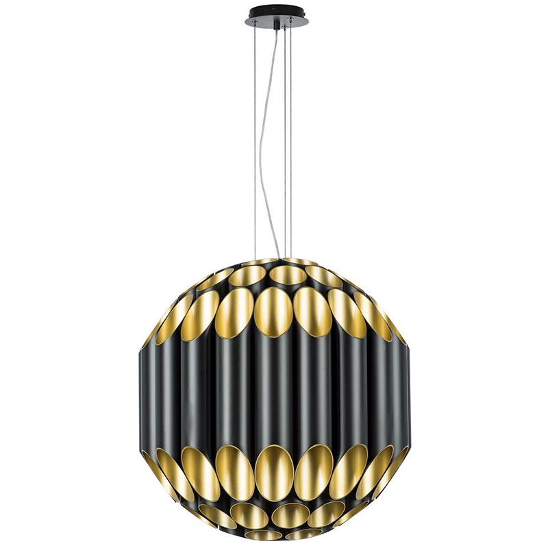 Люстра Garbi Black Pipe Organ Chandelier 80 Черный Золотой Люстра Garbi Black Pipe Organ Chandelier 80 Черный Золотой в Челябинске | Loft Concept