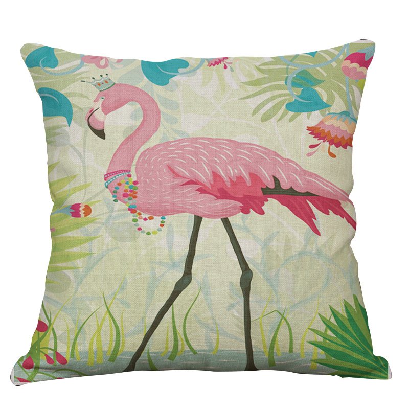 Декоративная подушка Flamingo15 Мульти Декоративная подушка Flamingo15 Мульти в Челябинске | Loft Concept