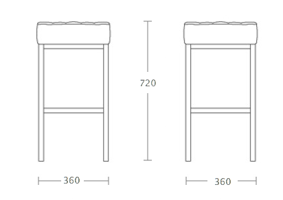Барный стул Florence Knoll Bar Stool Барный стул Florence Knoll Bar Stool в Челябинске