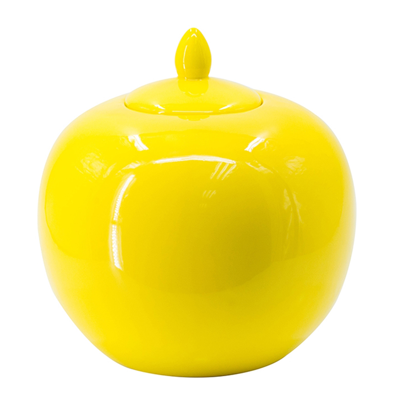 Ваза Flavius Vase yellow Желтый Ваза Flavius Vase yellow Желтый в Челябинске | Loft Concept