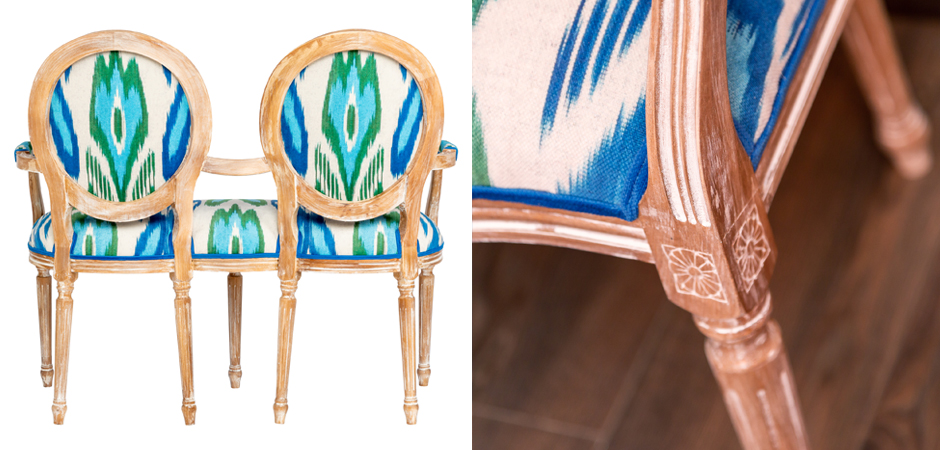 Диванетка с узором Ikat Pattern Диванетка с узором Ikat Pattern - Loft-Concept в Челябинске