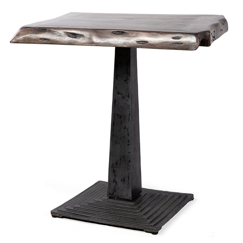 Обеденный стол Nathan Table 76 Черный Коричневый Обеденный стол Nathan Table 76 Черный Коричневый в Челябинске | Loft Concept