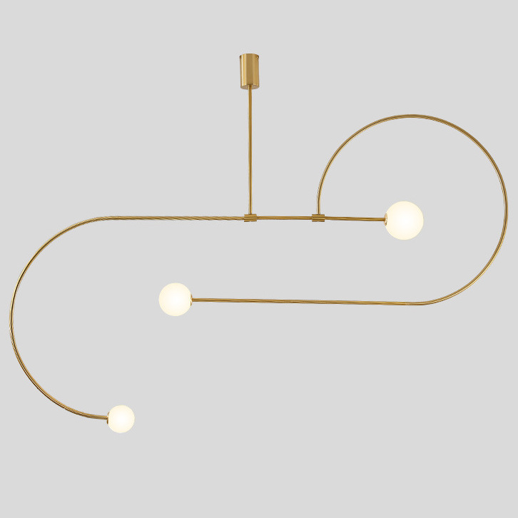 Люстра Fontana Amorosa Three Vortex Gold Глянцевое золото Белый Люстра Fontana Amorosa Three Vortex Gold Глянцевое золото Белый в Челябинске | Loft Concept