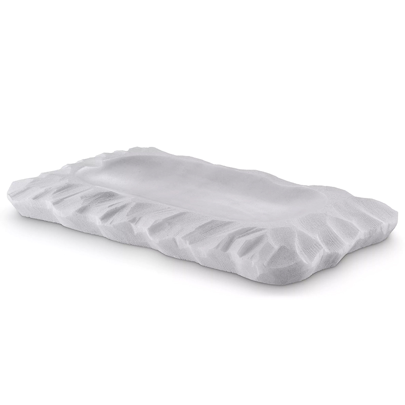 Поднос Eichholtz Tray Mauro White Белый Поднос Eichholtz Tray Mauro White Белый в Челябинске | Loft Concept