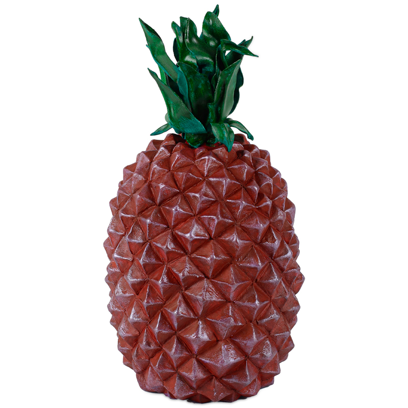 Статуэтка тропический фрукт Tropical Fruit pineapple II Коричневый Зеленый в Челябинске | Loft Concept 