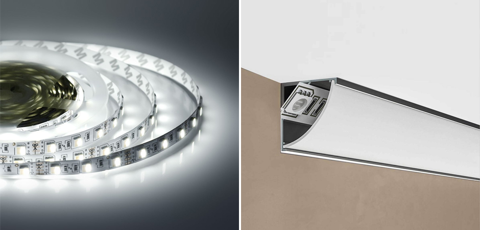 Светодиодная лента 14,4W/m 60LED/m 5050SMD холодный белый/теплый белый 5M Светодиодная лента 14,4W/m 60LED/m 5050SMD холодный белый/теплый белый 5M - Loft-Concept в Челябинске