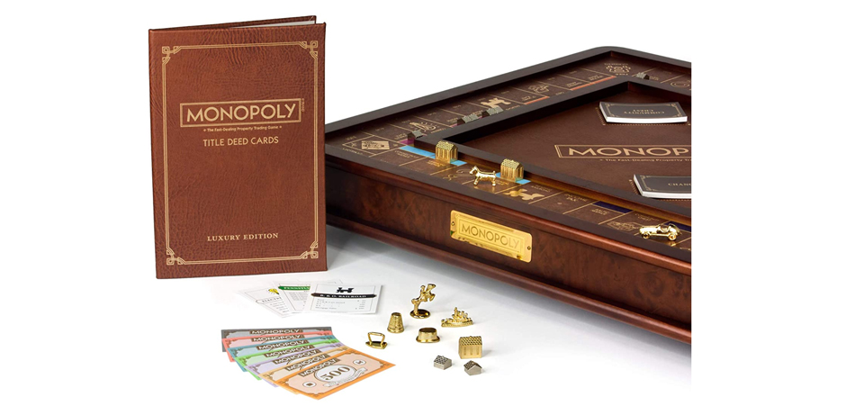 Подарочная Большая "Монополия" Luxe Monopoly Game - фото №3