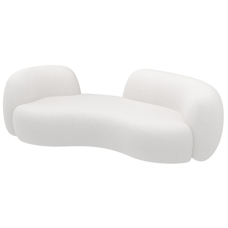 Диван Elliot White Boucle Collection Sofa Белый Диван Elliot White Boucle Collection Sofa Белый в Челябинске | Loft Concept