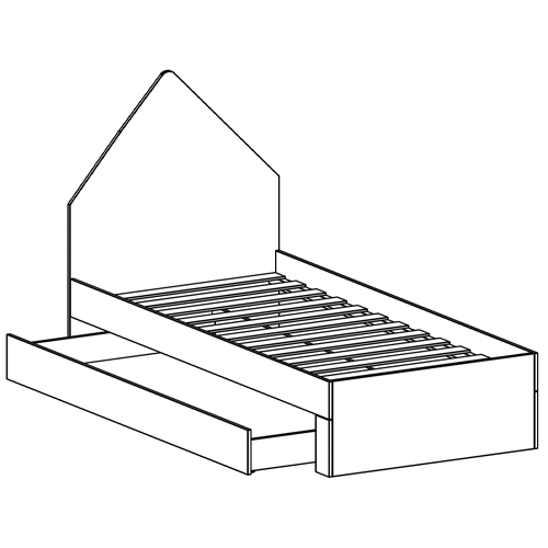 Кровать в детскую Tiny Town Bed Кровать в детскую Tiny Town Bed в Челябинске