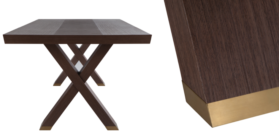 Стол обеденный Double X Dinning Table Стол обеденный Double X Dinning Table - Loft-Concept в Челябинске