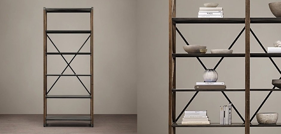 Стеллаж Visteria Double Стеллаж Visteria Double - Loft-Concept в Челябинске