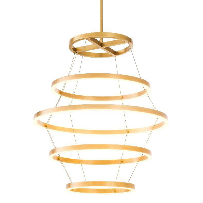 Люстра Eichholtz Chandelier Elements Латунь Античная полированная Люстра Eichholtz Chandelier Elements Латунь Античная полированная в Челябинске | Loft Concept