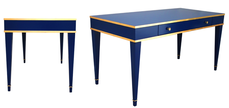 Письменный стол Kelly Desk Синий Письменный стол Kelly Desk Синий - Loft-Concept в Челябинске