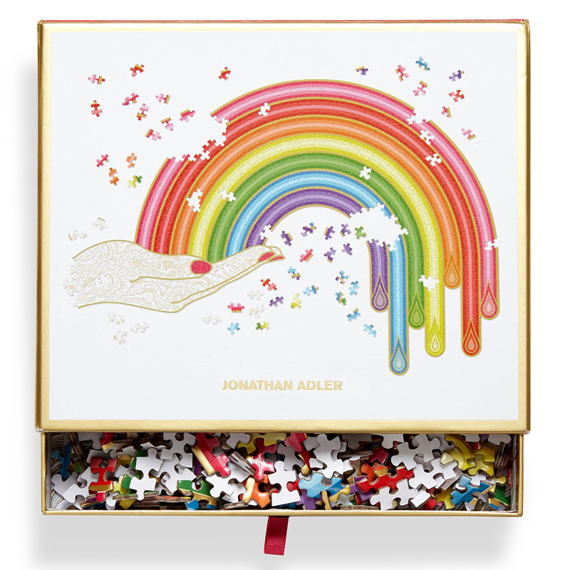 Пазлы RAINBOW HAND SHAPED PUZZLE Jonathan Adler Мульти Пазлы RAINBOW HAND SHAPED PUZZLE Jonathan Adler Мульти в Челябинске | Loft Concept
