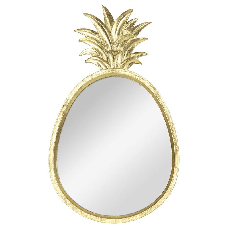 Зеркало Tropical Forest gold Pineapple Золотой Зеркало Tropical Forest gold Pineapple Золотой в Челябинске | Loft Concept