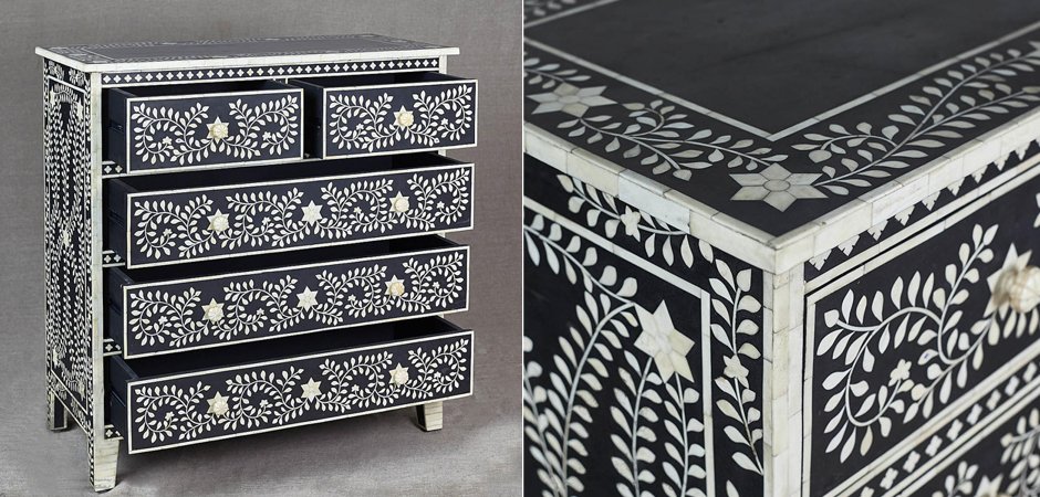 Комод Inlaid Bone Stars Комод Inlaid Bone Stars - Loft-Concept в Челябинске