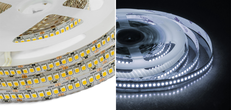 Светодиодная лента 26W/m 240LED/m 2835SMD 5м дневной белый Светодиодная лента 26W/m 240LED/m 2835SMD 5м дневной белый - Loft-Concept в Челябинске