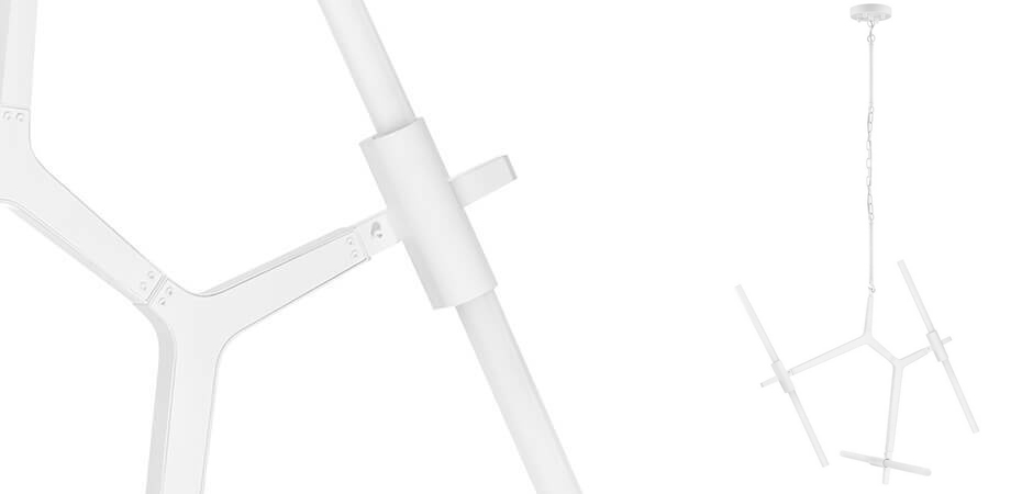 Люстра Агнес Chandelier White 6 Люстра Агнес Chandelier White 6 - Loft-Concept в Челябинске