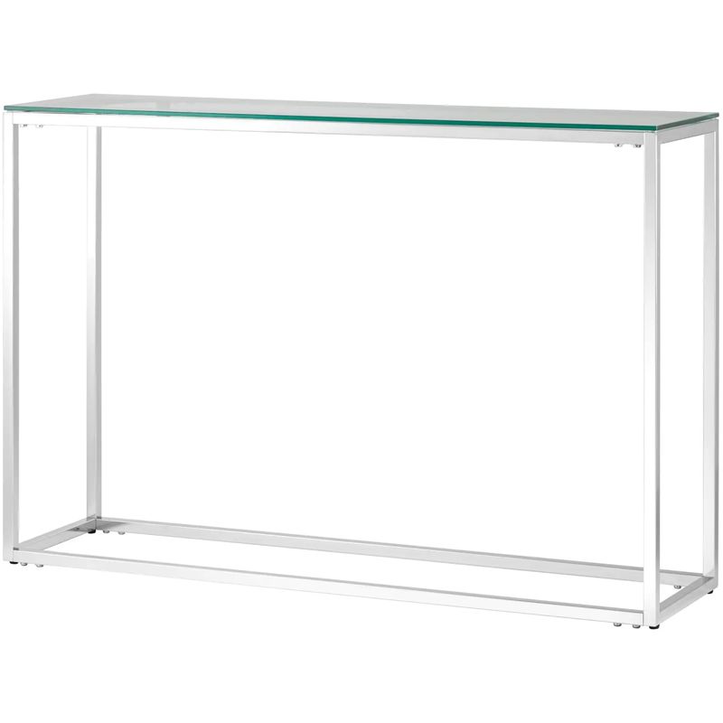 Консоль Cassiani Collection Silver Серебряный Прозрачное Стекло Консоль Cassiani Collection Silver Серебряный Прозрачное Стекло в Челябинске | Loft Concept