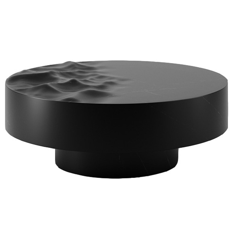 Дизайнерский журнальный стол Mathieu Lehanneur Sculpts Ocean Memories Round Black Черный Мрамор Nero Дизайнерский журнальный стол Mathieu Lehanneur Sculpts Ocean Memories Round Black Черный Мрамор Nero в Челябинске | Loft Concept