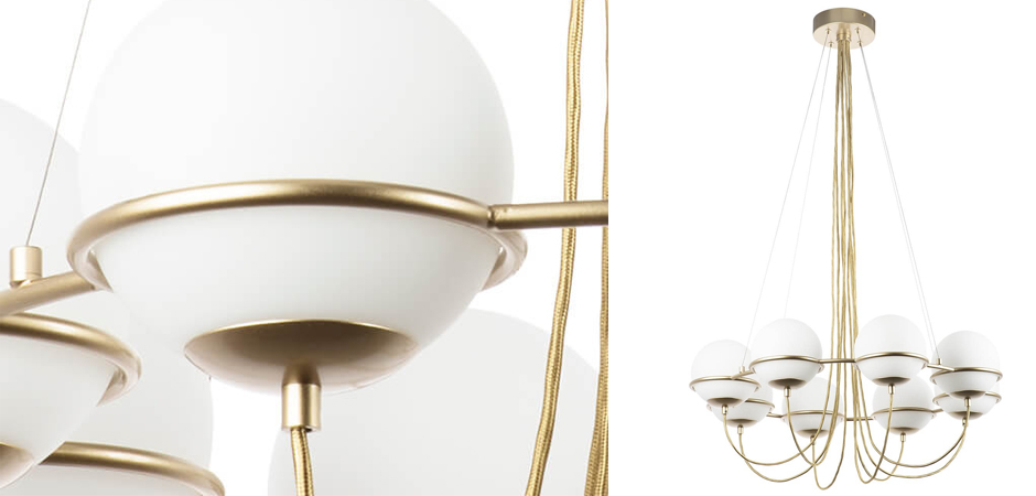 Люстра Melissa Chandelier Champagne 8 Люстра Melissa Chandelier Champagne 8 - Loft-Concept в Челябинске