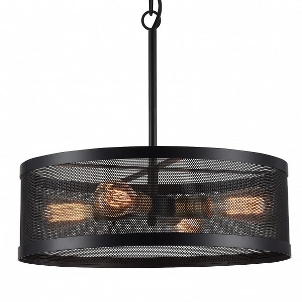 Люстра Nightwatch Chandelier Черный Люстра Nightwatch Chandelier Черный в Челябинске | Loft Concept