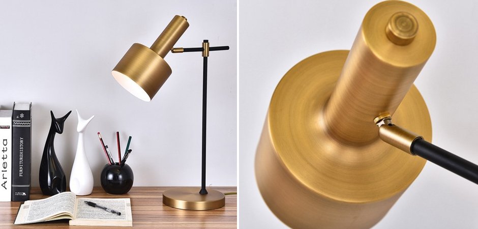 Настольная лампа Margarita Brass Table Lamp Настольная лампа Margarita Brass Table Lamp - Loft-Concept в Челябинске