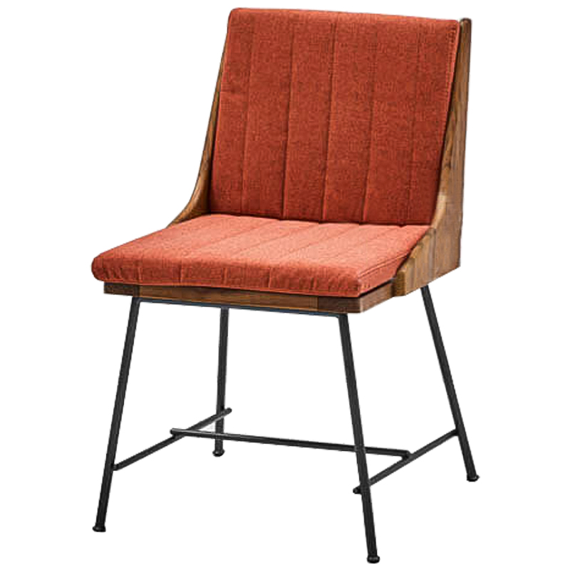 Стул Eoran Stool Коричневый Черный Коралловый Стул Eoran Stool Коричневый Черный Коралловый в Челябинске | Loft Concept