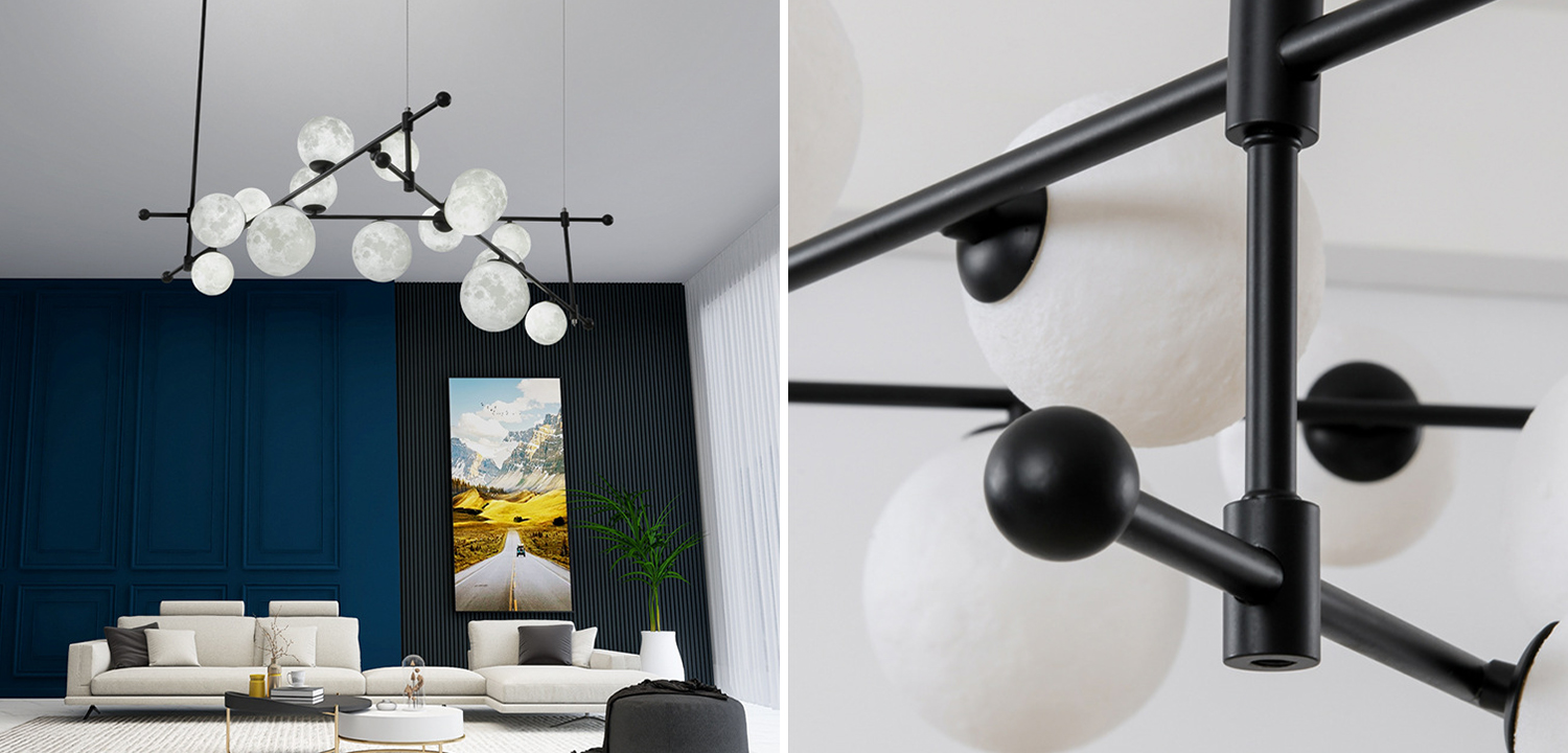 Светильник Tech Lighting Modern Rail Geometric Linear Suspension 15 Black - фото №1