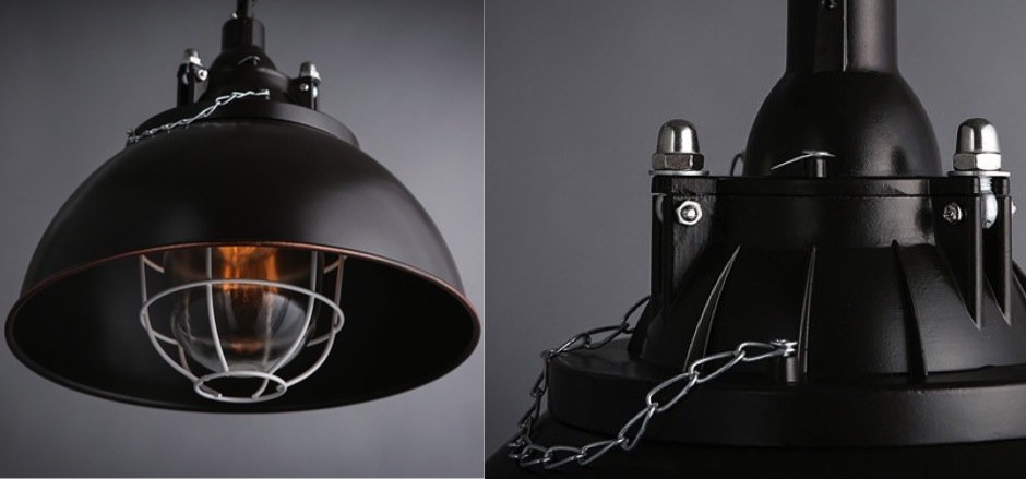 Светильник Loft Industrial Metal Cage Вreamboat Светильник Loft Industrial Metal Cage Вreamboat - Loft-Concept в Челябинске
