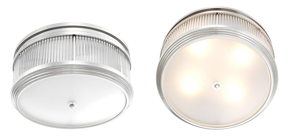 Потолочный светильник Ceiling Lamp Rousseau Nickel Потолочный светильник Ceiling Lamp Rousseau Nickel - Loft-Concept в Челябинске