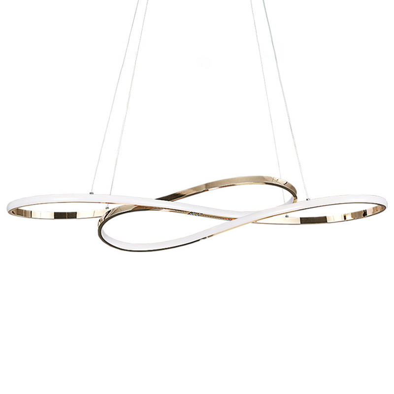 Светодиодная люстра в виде спирали Spiral Lighting Gold Глянцевое золото Светодиодная люстра в виде спирали Spiral Lighting Gold Глянцевое золото в Челябинске | Loft Concept
