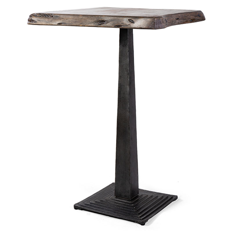 Обеденный стол Nathan Table 110 Черный Коричневый Обеденный стол Nathan Table 110 Черный Коричневый в Челябинске | Loft Concept