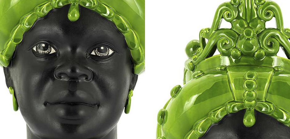 Ваза VASE MORO LADY MED. MAT Green Ваза VASE MORO LADY MED. MAT Green - Loft-Concept в Челябинске