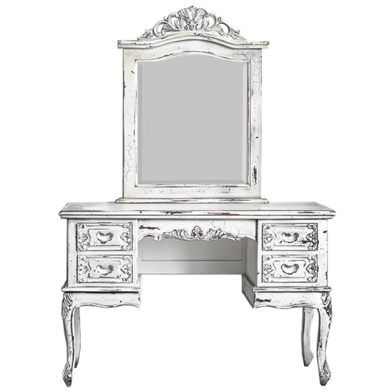 Трельяж Console mirror Calabria Белое Трюмо Белый Трельяж Console mirror Calabria Белое Трюмо Белый в Челябинске | Loft Concept