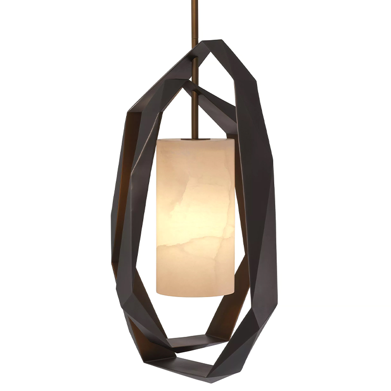 Подвесной светильник Eichholtz Chandelier Santos Double Бежевый Винтажная латунь Подвесной светильник Eichholtz Chandelier Santos Double Бежевый Винтажная латунь в Челябинске | Loft Concept