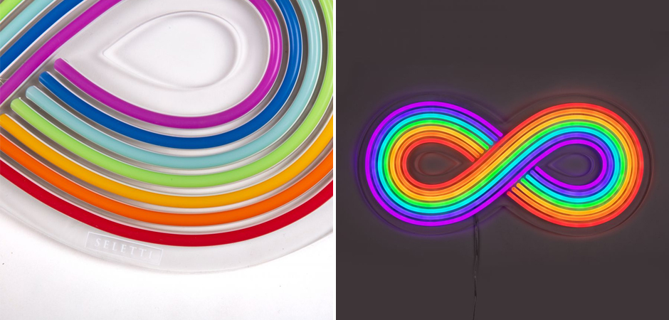 Настенный светильник Seletti Rainbow Revolution Led Настенный светильник Seletti Rainbow Revolution Led - Loft-Concept в Челябинске