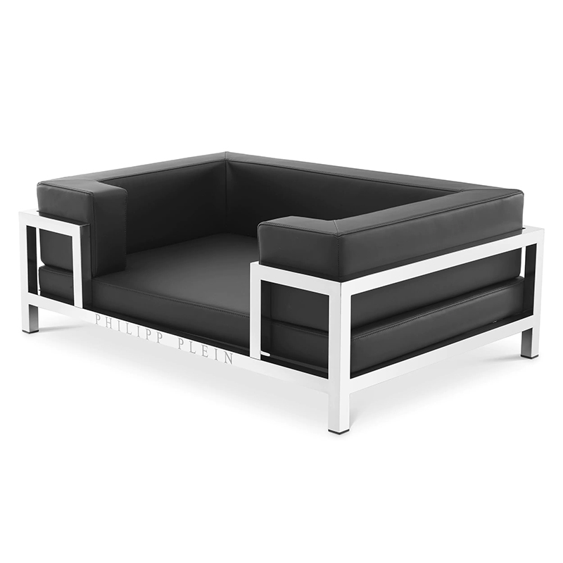Лежанка для домашних животных Philipp Plein Dogbed High Conic XL Черный Никель Лежанка для домашних животных Philipp Plein Dogbed High Conic XL Черный Никель в Челябинске | Loft Concept