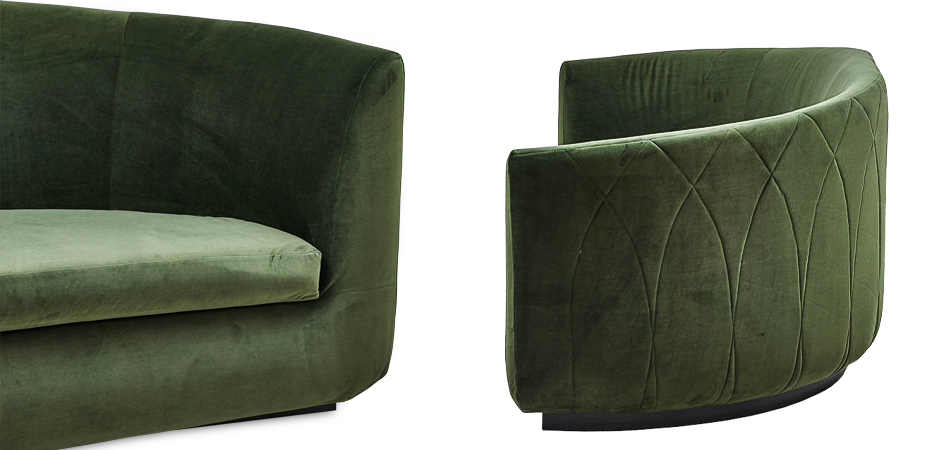 Диван Alessandro Sofa forest green Диван Alessandro Sofa forest green - Loft-Concept в Челябинске
