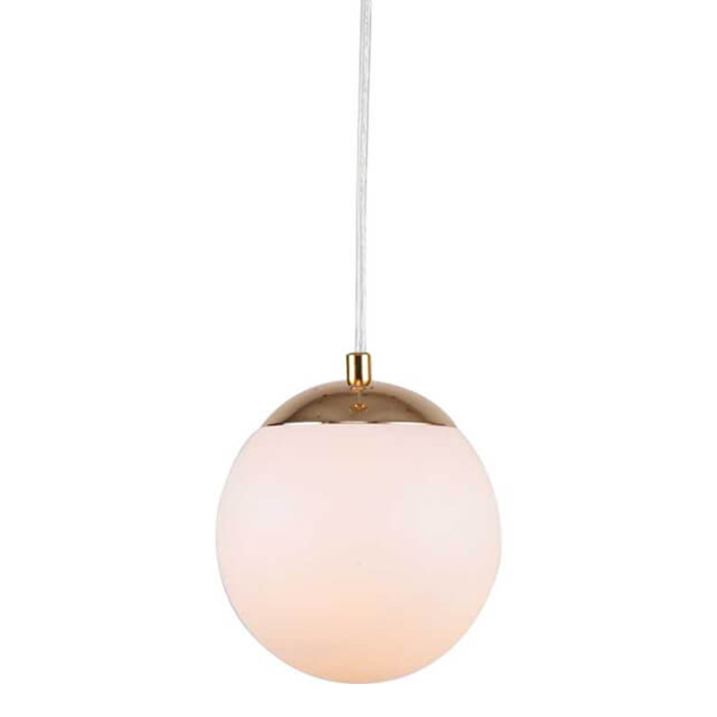 Подвесной светильник Amalthea Hanging Lamp Золотой Белый Подвесной светильник Amalthea Hanging Lamp Золотой Белый в Челябинске | Loft Concept