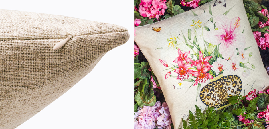 Декоративная подушка Hibiscus and Orchids Pillow Декоративная подушка Hibiscus and Orchids Pillow - Loft-Concept в Челябинске