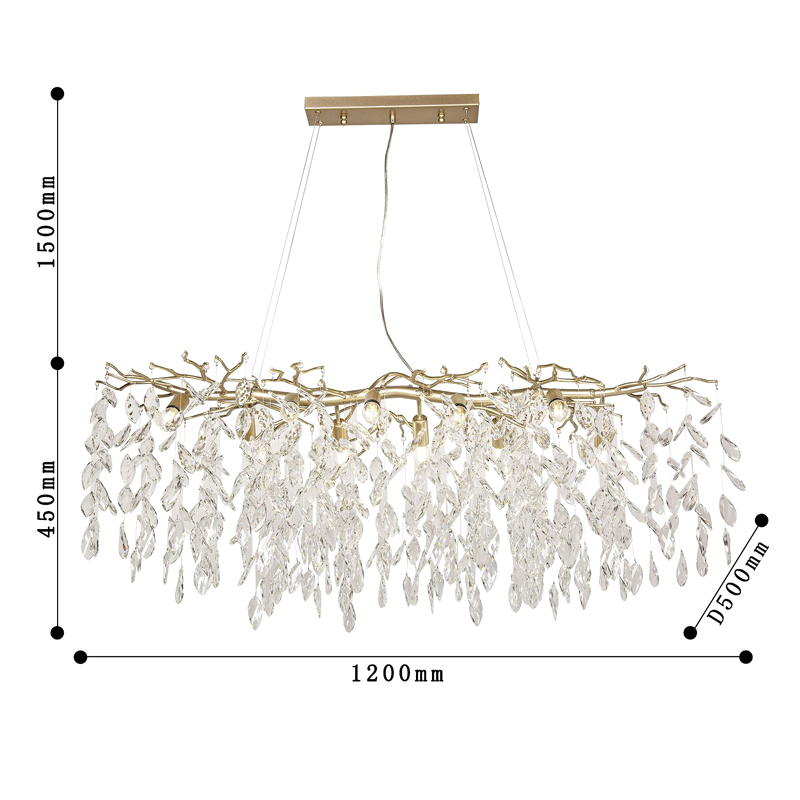 Люстра с хрустальным декором FAIRYTREE LIGHT в Челябинске